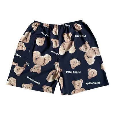 高腰居家裤沙滩裤女士短裤