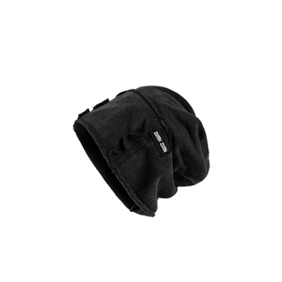 梓渝同款做旧卷边堆堆帽女秋冬季黑色复古百搭冷帽显脸小包头帽子