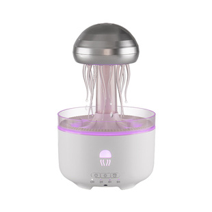 新款外星人水母海草触手摇曳雨滴香薰机自动喷香机加湿器家用静音