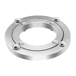 餐桌转盘底座消音铝转芯玻璃圆桌实木桌子大理石饭桌旋转轴承家用