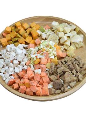 petio冻干鸡肉果蔬犬猫用狗零食