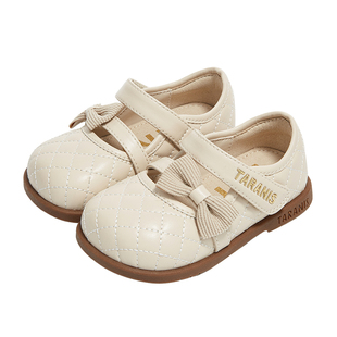 泰兰尼斯童鞋春夏新款女宝宝学步鞋女童婴幼儿防滑小玛丽公主皮鞋