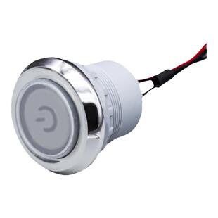 一佳密封防水塑料按钮开关22/30mm商用猛火灶节厨元炉灶风机橱柜