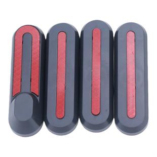 pro1s折叠滑板车M365保护盖一字状U型 彩色反光条前后轮装饰块