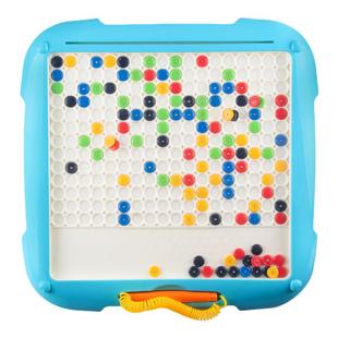 磁吸运笔画板早教儿童益智磁性绘画板和颜色分类2种玩法脑力开发