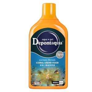 Depont新款德邦软体珊瑚液活石无脊椎动物肥料食粮营养液海缸专用