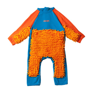 婴儿爬行服宝宝爬爬服拖地连体哈衣防脏擦地罩衣拖把服装春秋冬季