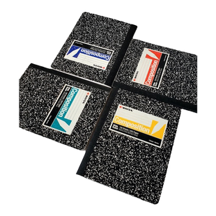 生活大爆炸美剧同款 凯萨美式经典大理石纹笔记本复古学生考研横线记事本生活大爆炸小谢尔顿同款练习手帐本