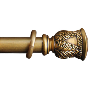 396家居元素*28MM美式艺术窗帘杆/罗马杆/轨道架/欧式乡村田园风