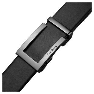 皮尔卡丹皮带男真皮商务休闲男士红腰带正品牛皮男式本命年裤腰带