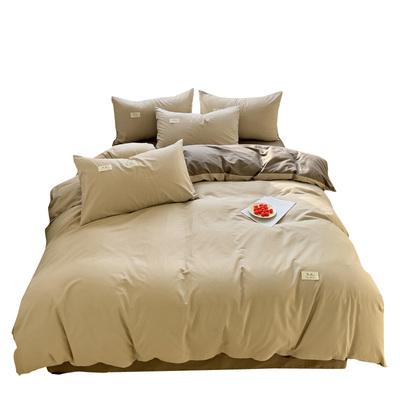 NOME床上四件套纯棉全棉2025新款四季通用床单被套床品床笠三件套