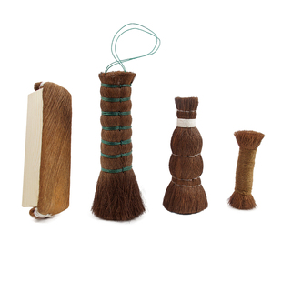 年画拓印工具木雕版画印刷工具棕刷色刷立刷棕老虎趟子手工制作