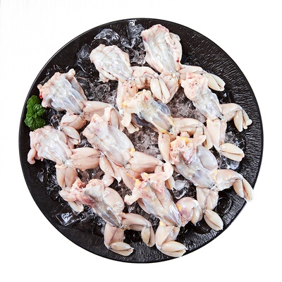 青蛙鲜活现杀小时候味道特色小吃