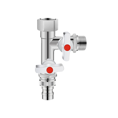 全铜三通分水阀水龙头一进二出