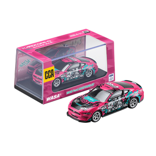 1:64彩珀CCA福特野马GT合金车模儿童仿真汽车男孩模型收藏摆件