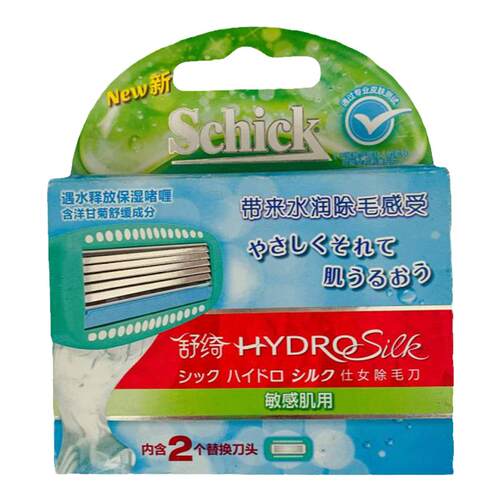 Schick舒适舒绮仕女刀头脱毛刀除毛刀替换刀头女士褪剃毛刀女生