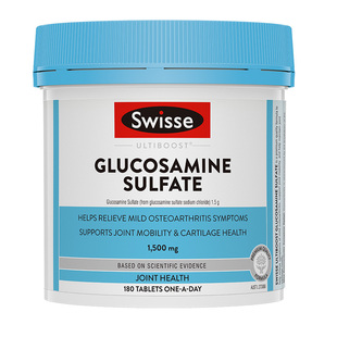 Swisse氨糖软骨素维骨力柠檬酸钙片成人补钙老年关节骨骼养护进口