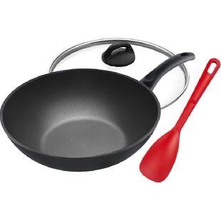 巴拉利尼28cm不粘炒锅平底锅家用进口煎锅炒菜锅双立人旗下