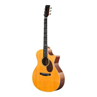 大树音乐屋 恩雅Q1-Tree橘子树联名款面单板民谣吉他电箱弹唱指弹