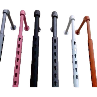 服装店展示架葫芦孔圆柱葫芦孔四方柱天地柱烤漆正挂侧挂木板托架