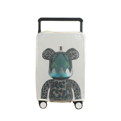 适于狼域中置宽拉杆行李箱保护套免拆拉杆箱旅行箱防尘罩22/26寸