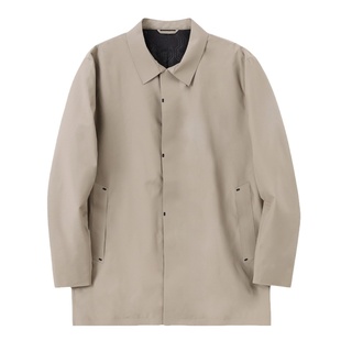 JSSD HOMME 春秋季男士商务绅士中长款风衣修身翻领风衣外套男款