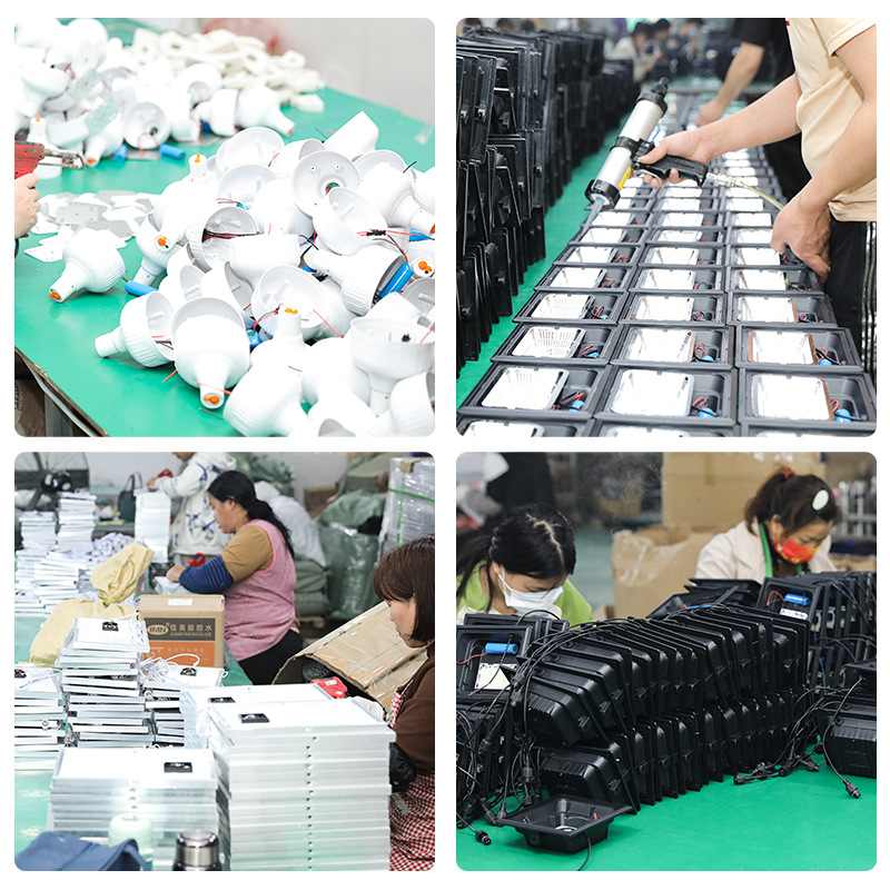 跨境太阳能投光灯LED户外庭院款家用灯大功率太阳能道路惠民防水