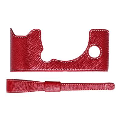 「磁吸开合电池扣」红色相机套