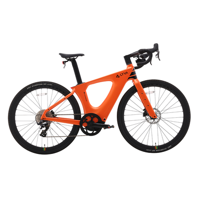 绿源LYVA Ebike向往的生活同款G01碳纤维智能100KM电助力自行车