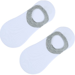 船袜男纯棉袜隐形脚底袜托夏季薄大码超短袜底男童拖透气夏款床袜