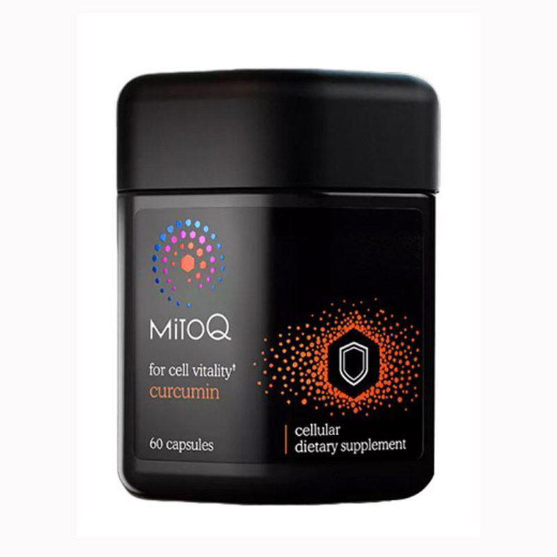 新西兰代购MitoQ姜黄素Q10经典辅酶胶囊60粒大脑免疫原装进口