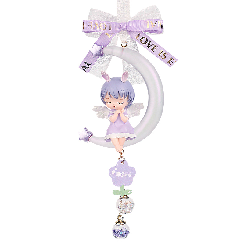 安妮宝贝车载挂饰吊饰diy手工车内装饰品高档汽车挂件2025新款女