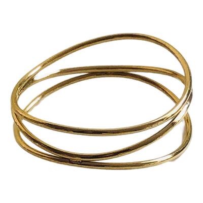 magicboxacc简约几何钛钢戒指