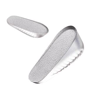 不塌陷内增高鞋垫男女新款马丁靴专用不累脚隐形自粘半垫皮鞋硅胶