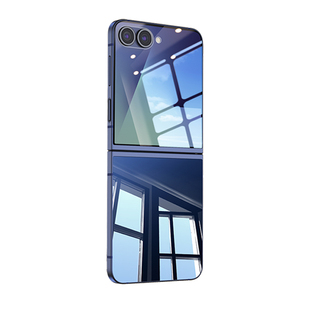 猿度适用三星zflip7手机壳新款薄透明壳flip7折叠屏镜头全包防摔flip高级感硅保护套裸机手感zflip7外壳男女