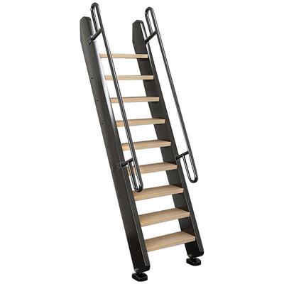 木梯子实木带扶手楼梯工厂直营