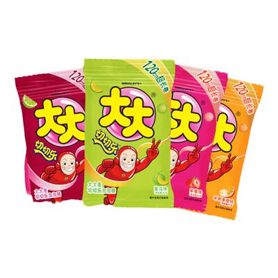 箭牌大大泡泡糖怀旧切切乐口香糖