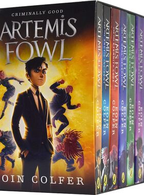 Artemis Fowl 阿特米斯奇幻历险8册 儿童文学经典 纽约时报畅销书 章节小说 英语课外阅读 9-12岁 英文原版进口儿童图书