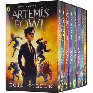 Artemis Fowl 阿特米斯奇幻历险8册 儿童文学经典 纽约时报畅销书 章节小说 英语课外阅读 9-12岁 英文原版进口儿童图书