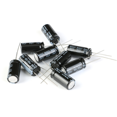 原装直插电解电容100V100uF