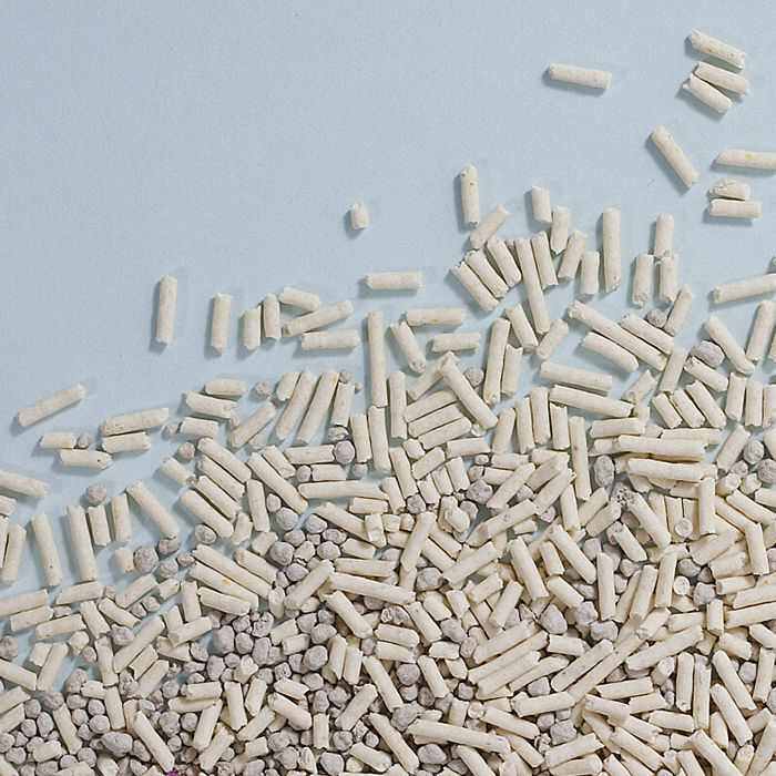 洁客宠物猫用懒人猫砂可冲厕所膨润土豆腐混合猫砂2.8kg×8袋