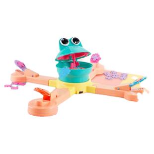 电动青蛙大冒险趣味青蛙投射喂养吃虫游戏休闲多人互动益智玩具