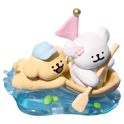 PLZDOT奶茶鼠定格瞬间系列盲盒潮玩可爱植绒公仔手办桌面摆件礼物