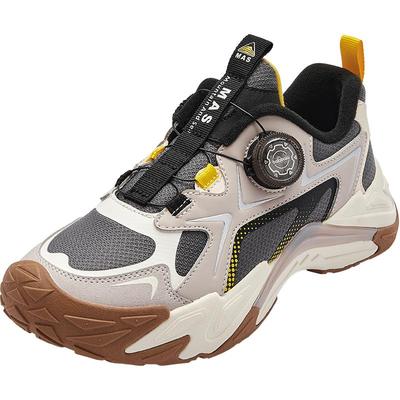 巴拉巴拉童鞋旋转扣加绒运动靴潮