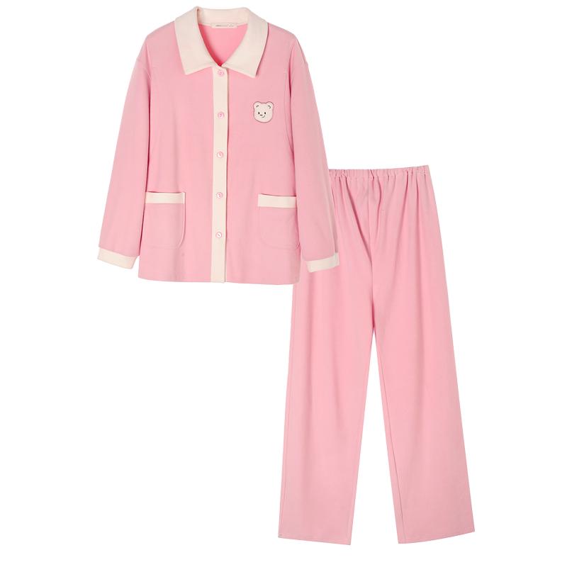 快乐屋暖绒孕妇睡衣2026新款家居服套装可哺乳月子服秋冬哺乳衣裤