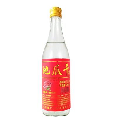山东地瓜干酒42度500ML沂蒙瓜干酒壹亿人地瓜干酒瓶装整箱临沂产