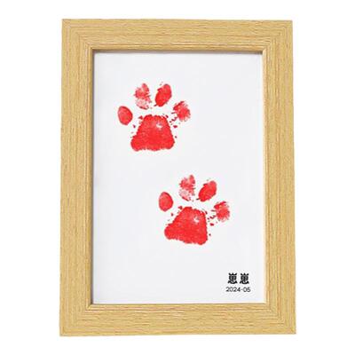 宠物爪印足迹纪念相框手脚印留念