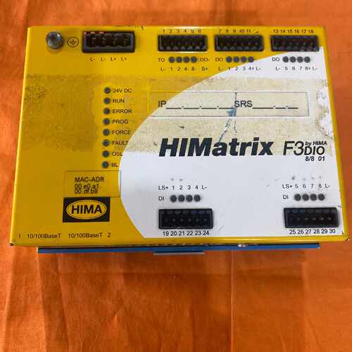 溢价-HIMA F3DIO 8/8 01控制模块，，实