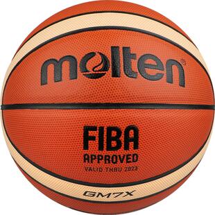 molten摩腾篮球标准7号男子室内外比赛训练国际篮联FIBA认证BGM7X