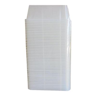 一次性餐盒长方形透明塑料